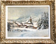 Grand tableau montagne d'occasion  Mareil-Marly