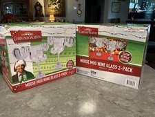 Caneca de vinho National Lampoons Natal férias acrílico 8 oz alce copo 2 pacotes’s, usado comprar usado  Enviando para Brazil