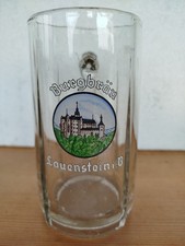 Glaskrug brauerei burgbräu gebraucht kaufen  Kronach