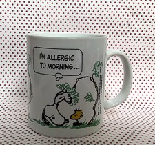 Vintage snoopy mug for sale  PEACEHAVEN