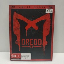 Dredd | Disco Blu-ray 3d + 2D (Edição Limitada, Blu-ray, 2012) Postagem Grátis comprar usado  Enviando para Brazil