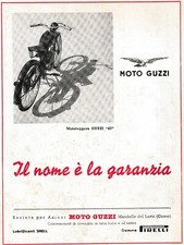 Pubblicita 1950 moto usato  Biella