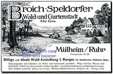 Broich speldorfer gartenwaldst gebraucht kaufen  Waldburg