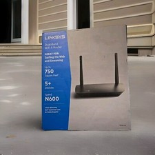 Linksys n600 dual for sale  Clinton