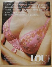 Publicité papier lingerie d'occasion Publicité papier lingerie d'occasion  Vif