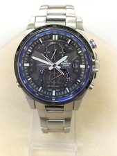 Relógio Casio EQW-A1200RB-1AJR rádio solar masculino esportivo prata 42mm, usado comprar usado  Enviando para Brazil