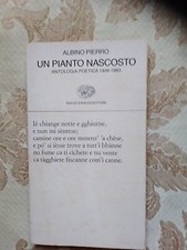 Albino pierro pianto usato  Frascati