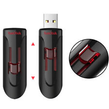 LOTE SANDISK CRUZER GLIDE CANETA FLASH POLEGAR USB3.0 DRIVE 256GB 128GB 64GB 32GB 16GB comprar usado  Enviando para Brazil