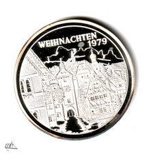 Medaille weihnachten 1979 gebraucht kaufen  Coesfeld