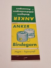 Streichholzheftchen anker bind gebraucht kaufen  Halstenbek