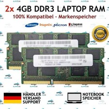 Usado, 8 GB (2x 4 GB) Laptop RAM DDR3 1600 HP Compaq 1000-1112LA Speicher comprar usado  Enviando para Brazil