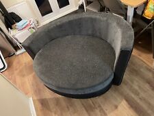 Dfs black grey for sale  SLOUGH