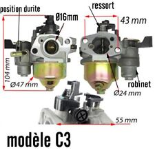 Carburateur piece tondeuse d'occasion  La Tremblade