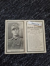 Sterbebild soldat einem gebraucht kaufen  Altötting