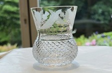 Edinburgh crystal thistle for sale  WESTERHAM