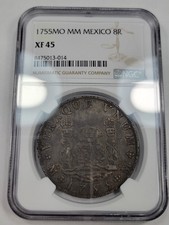 1755 mexico silver for sale  Mcdonough