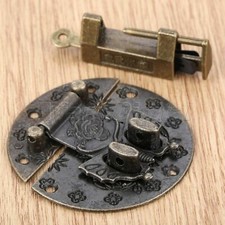 1 conjunto de cadeado de caixa de joias chinesas trava de mala borboleta esculpida retrô hasp comprar usado 1 conjunto de cadeado de caixa de joias chinesas trava de mala borboleta esculpida retrô hasp comprar usado  Enviando para Brazil