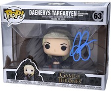Emilia Clarke Juego de Tronos Autografiada Daenerys en Dragonstone #63 Funko Pop! segunda mano  Embacar hacia Mexico