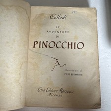 Avventure pinocchio 1942 usato  Cesena