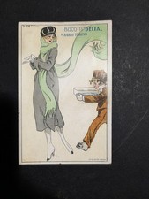 Cartolina pubblicitaria biscot usato  Varallo