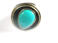 Ring edelstahl türkis gebraucht kaufen  Steinach