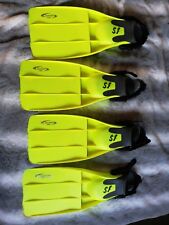 Tauchflossen neon gelb gebraucht kaufen  Hochspeyer