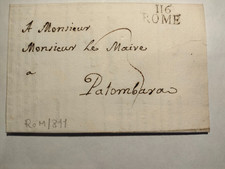 Prefilatelica 1811 lettera usato  Roma