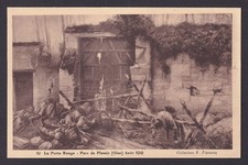Postcard porte rouge d'occasion  Expédié en Belgium