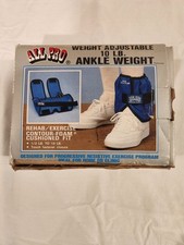 ALL PRO 1/2Lb - 10Lb INDIVIDUAL Peso no Tornozelo Peso Ajustável Contorno Completo comprar usado  Enviando para Brazil