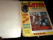 Lord lister raffles usato  Italia