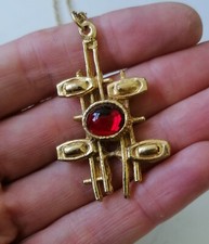 Vintage brutalist pendant for sale  TELFORD