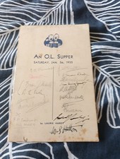 Signed old leoniensian for sale  BRADFORD