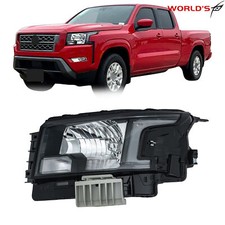 Farol dianteiro esquerdo halogênio preto fábrica Nissan Frontier 2022-2023 comprar usado  Enviando para Brazil