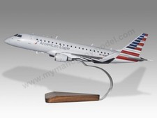Embraer ERJ-175 American Eagle mesa avião de madeira novo modelo grande escala 1/72 comprar usado  Enviando para Brazil