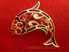 Broche poisson art d'occasion  Paris III