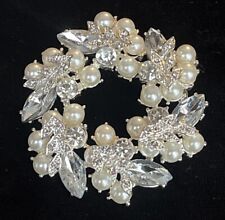 Faux pearl crystal for sale  West Warwick