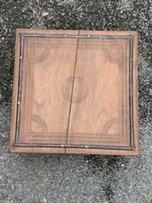 Mesa de centro 18ª antiga de madeira de teca esculpida à mão trabalho em ferro Royal Bajot, usado comprar usado  Enviando para Brazil
