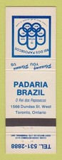 Capa Matchbook - Padaria Brasil Toronto ON comprar usado  Enviando para Brazil
