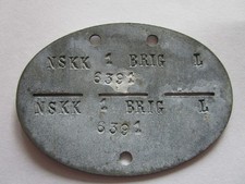 Erkennungsmarke nskk brig gebraucht kaufen Erkennungsmarke nskk brig gebraucht kaufen  Paderborn