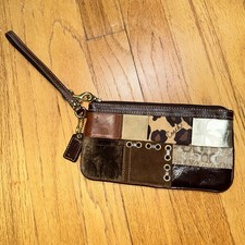 Coach wristlet patchwork for sale  Canton