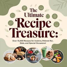 The Ultimate Recipe Treasure: mais de 15.000 receitas para pratos irresistíveis comprar usado  Enviando para Brazil