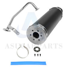 Sistema de exaustão de motor SS tubo silenciador para a maioria dos motores estilo GY6 50cc 4T comprar usado  Enviando para Brazil