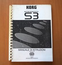 Korg manuale istruzioni usato  Teramo
