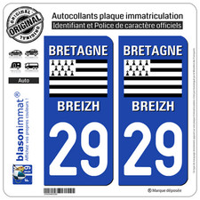 Stickers autocollant plaque d'occasion  Balaruc-les-Bains
