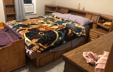 Queen size wooden for sale  Kewaskum