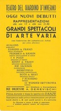 193 volantino teatro usato  Casteldaccia