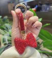 Bow keychain rhinestone for sale  Dade City