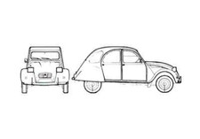 Photo blueprint citroen for sale  UK