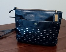 Fossil leather crossbody for sale  Edmond