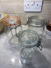 Kitchen storage jars for sale  CARNFORTH